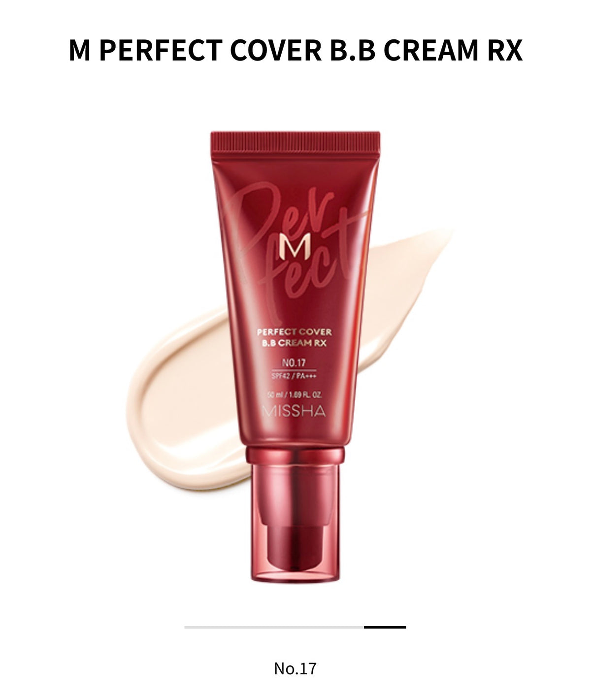 Missha M Perfect Cover B.B Cream RX | Bunni Beauty