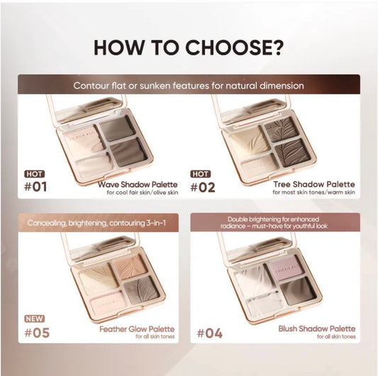 Judydoll 2 in 1 Highlighter Contour Palette | Bunni Beauty