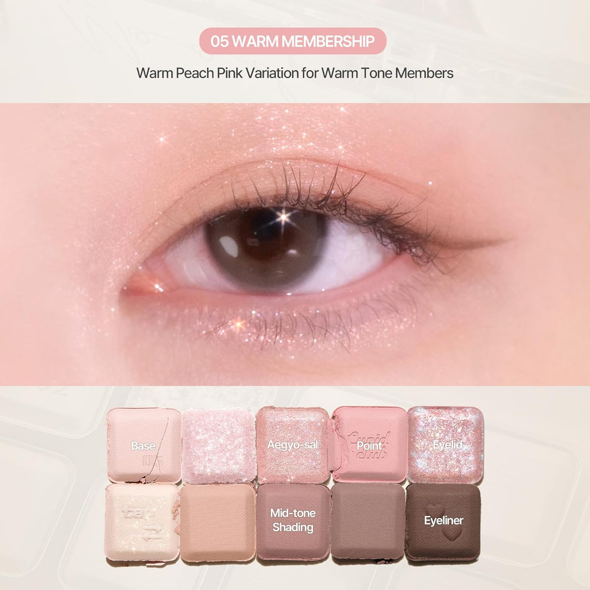 lilybyred Mood Keyboard 10-Shade Korean Eyeshadow Palette | Bunni Beauty