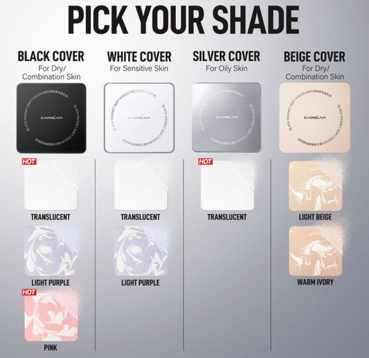 Carslan Black Magnet Soft Focus Powder 8g | Bunni Beauty