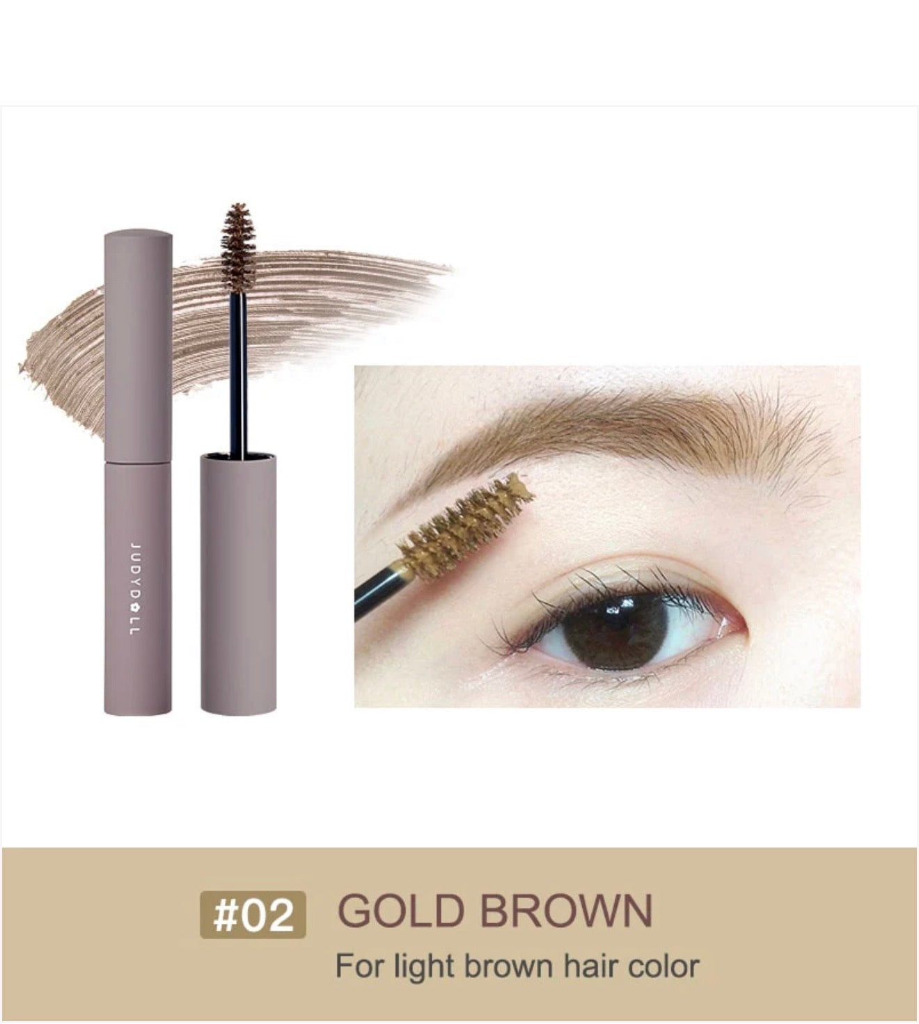 Judydoll 2 in 1 Eyebrow Mascara | Bunni Beauty