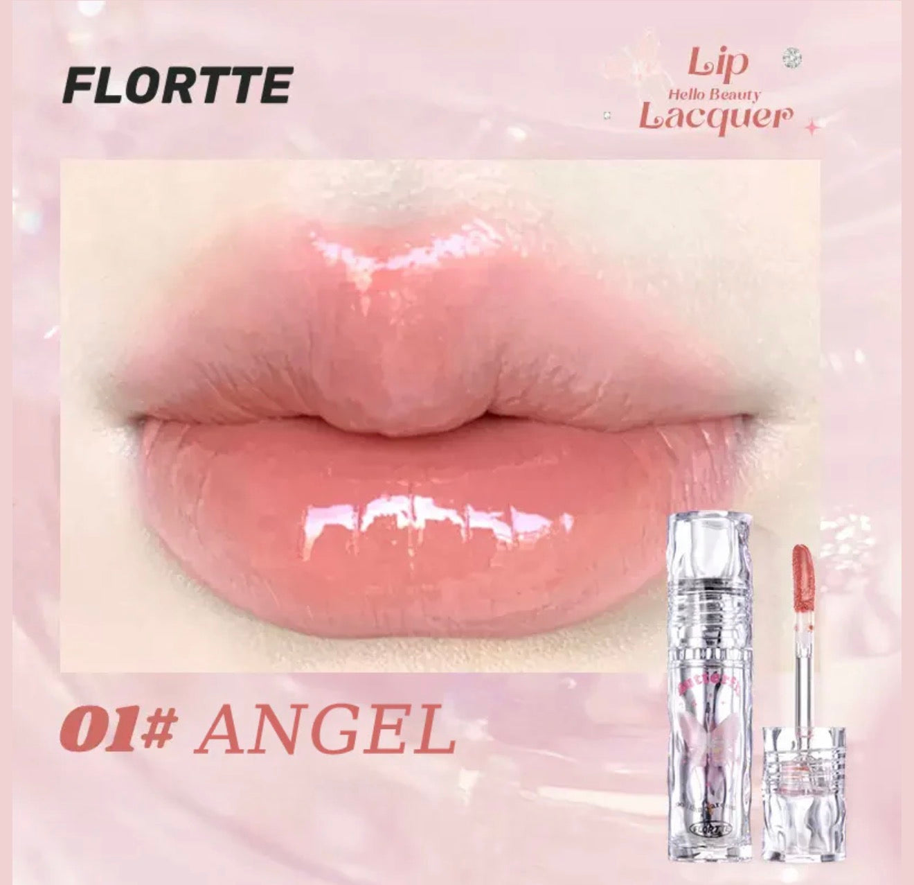 Flortte Butterfly Hello Beauty Lip Lacquer | Bunni Beauty