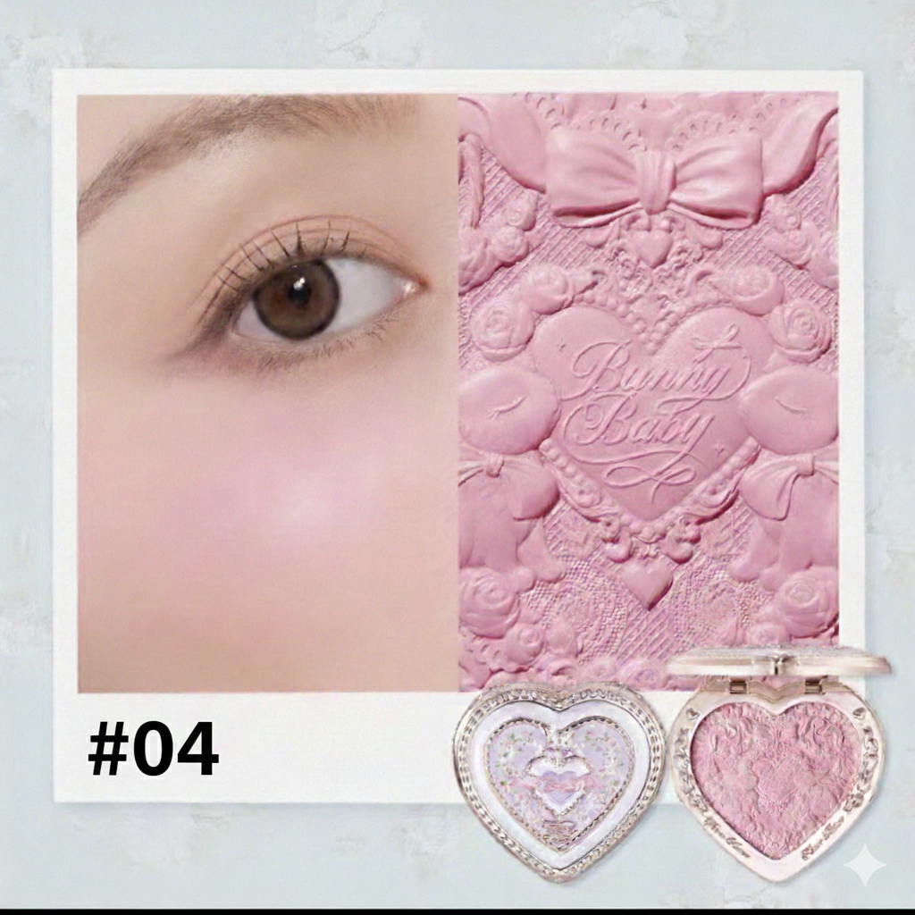FlowerKnows Bunny Garden Embossed Blush | Bunni Beauty