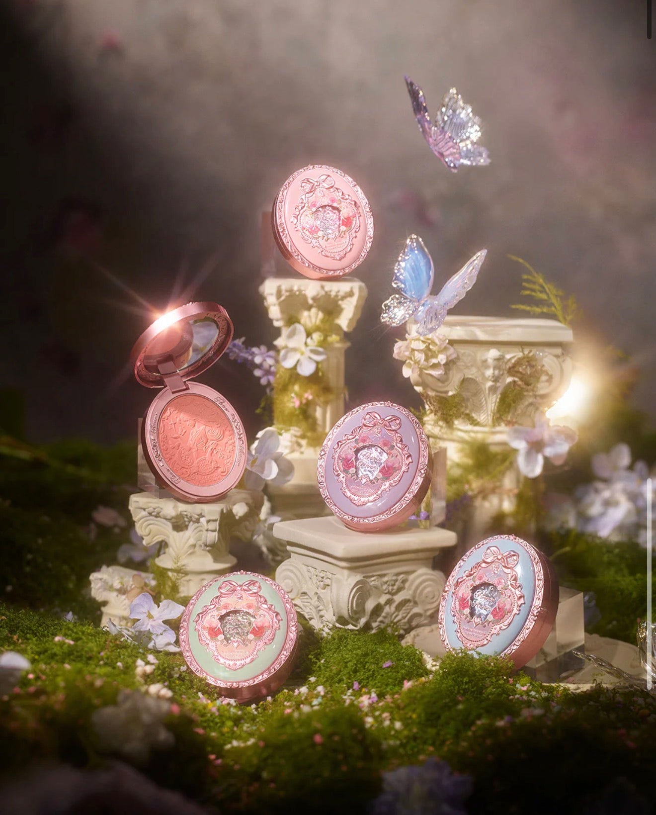 FlowerKnows Midsummer Fairytales Velvet Embossed Blush | Bunni Beauty