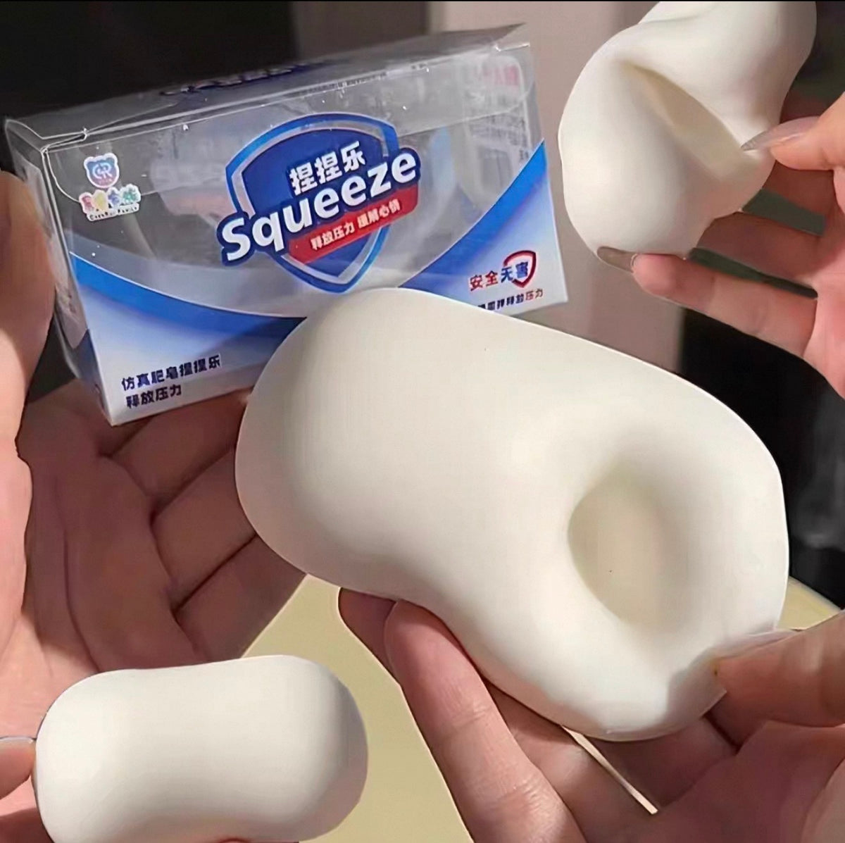 Crunchy Soap Squishy – Ultra Soft Slow Rising ASMR Stress Relief Fidget Toy
