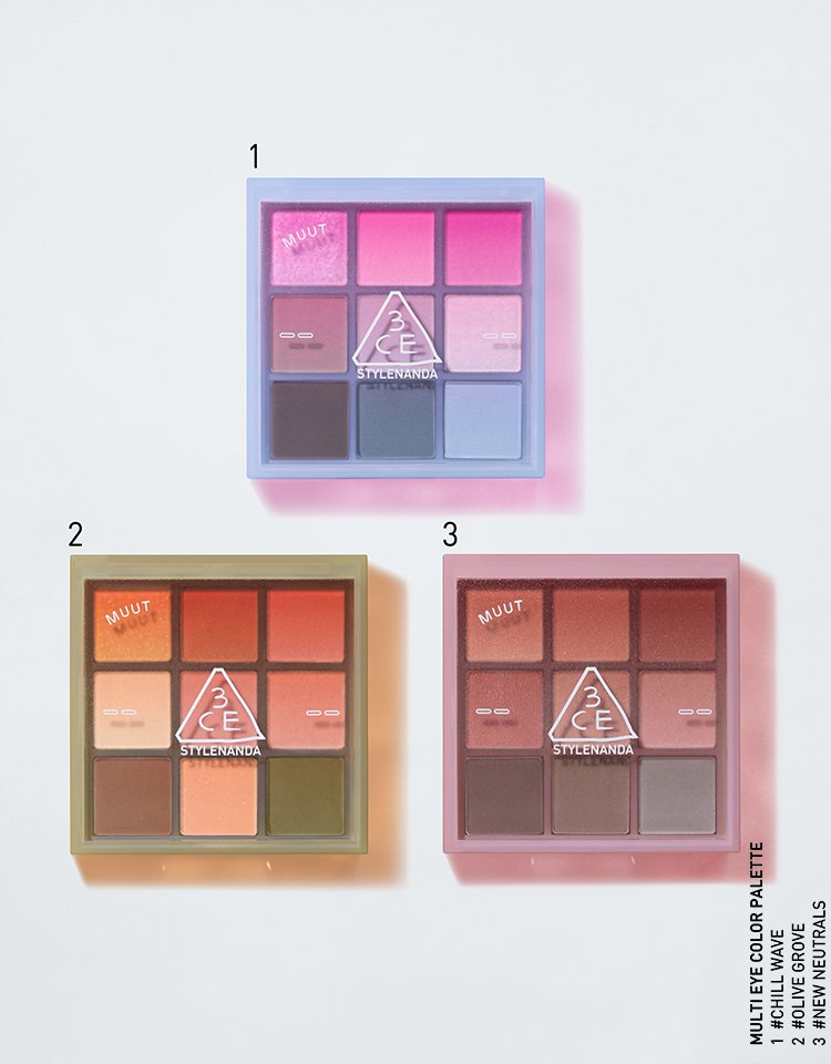 3CE X MUUT Multi Eye Color Palette | Bunni Beauty