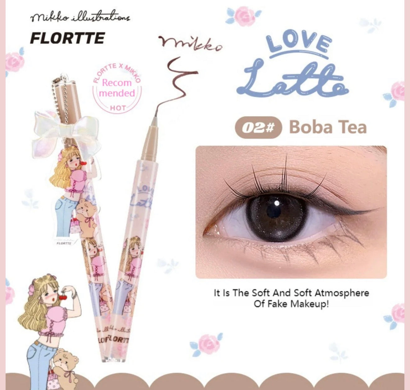 FLORTTE Mikko Wink Wink Liquid Eyeliner | Bunni Beauty