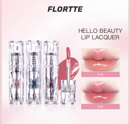 Flortte Butterfly Hello Beauty Lip Lacquer | Bunni Beauty