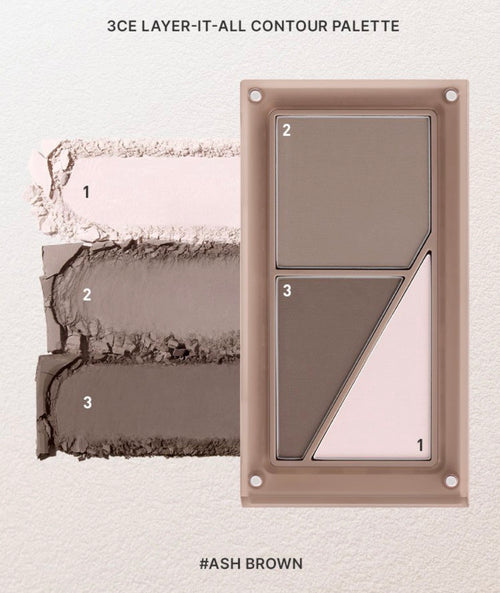 3CE Layer-It-All Contour Palette | Bunni Beauty