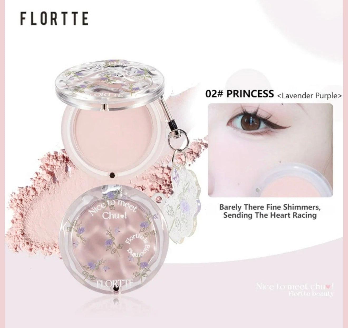 Flortte Nice To Meet Chu Powder Blush | Bunni Beauty