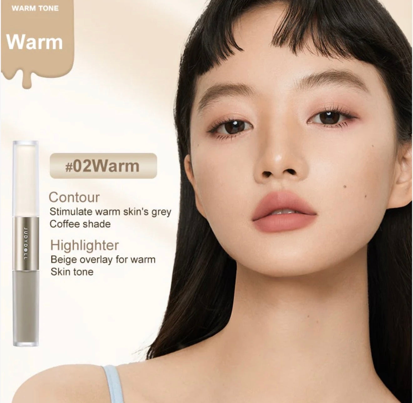 Judydoll Highlighter & Contour Duo | Bunni Beauty