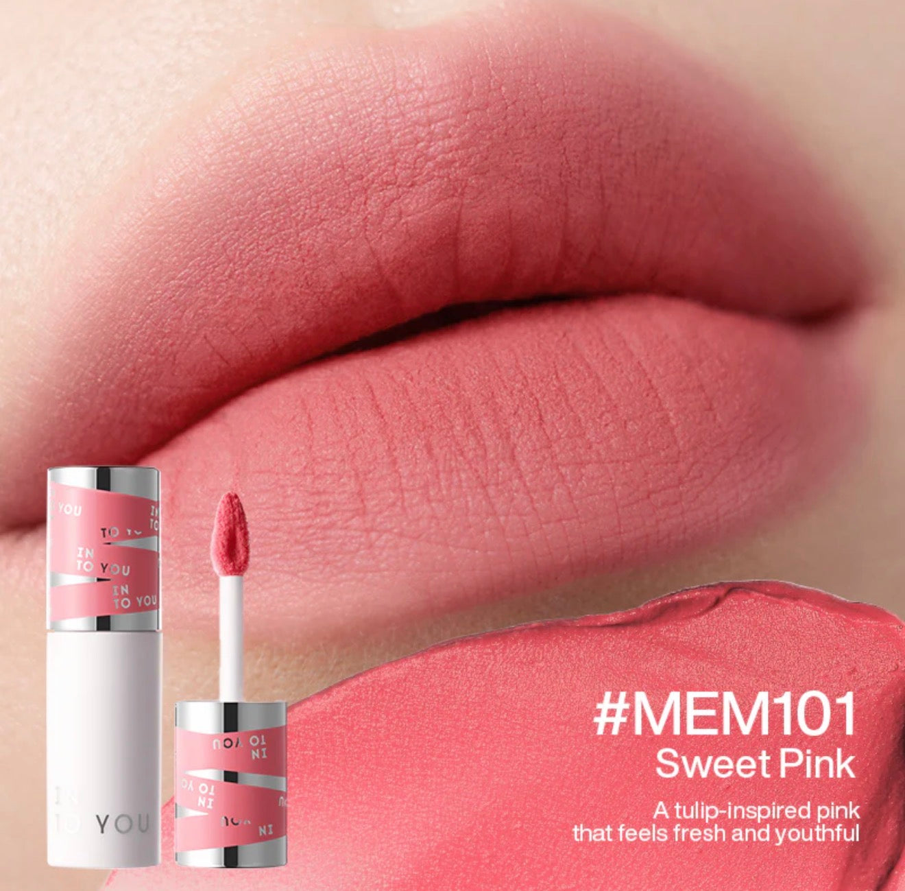 INTO YOU Shero Super Matte Lip & Cheek Mud 2.0 | Bunni