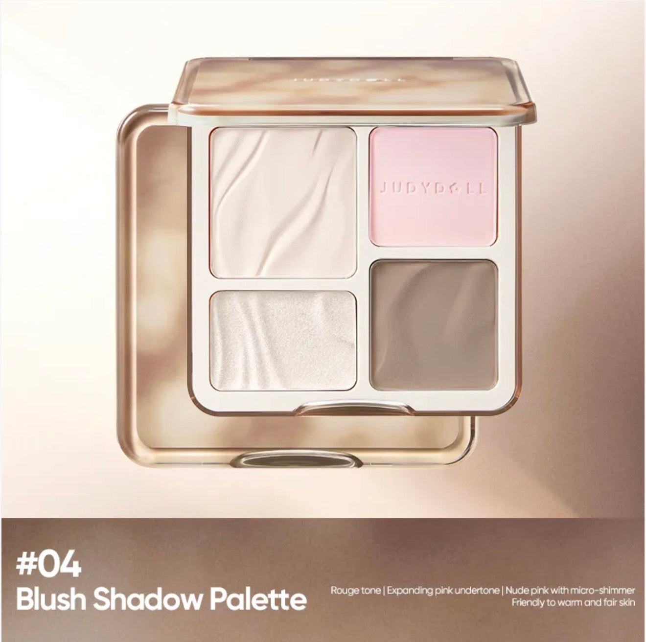 Judydoll 2 in 1 Highlighter Contour Palette | Bunni Beauty