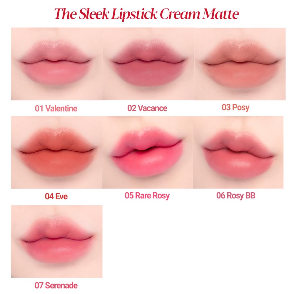 Espoir The Sleek Lipstick Cream Matte | Bunni Beauty