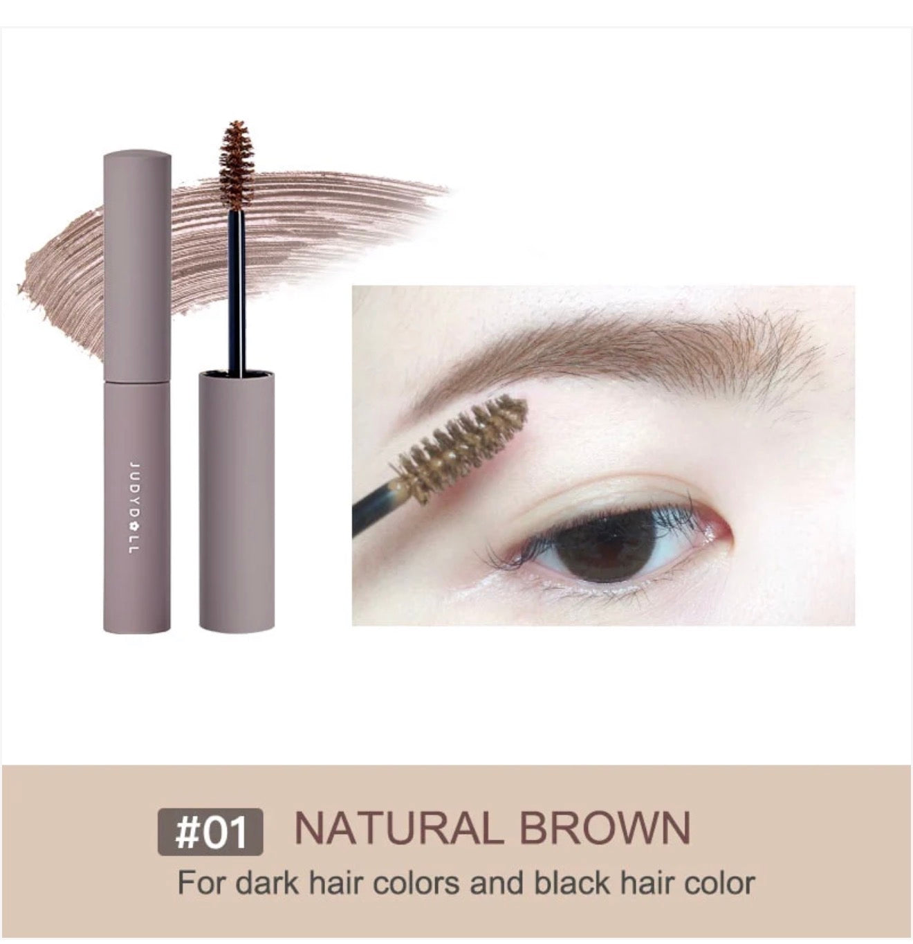 Judydoll 2 in 1 Eyebrow Mascara | Bunni Beauty