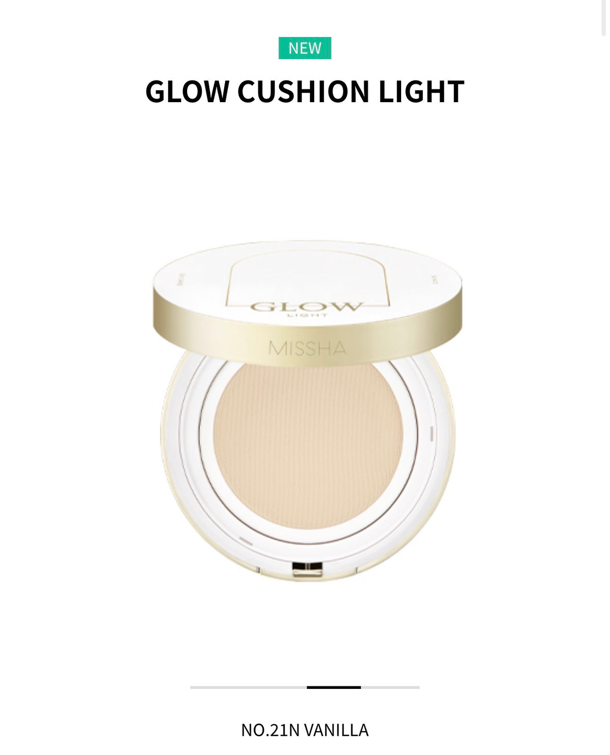 Missha Glow Cushion Light | Bunni Beauty