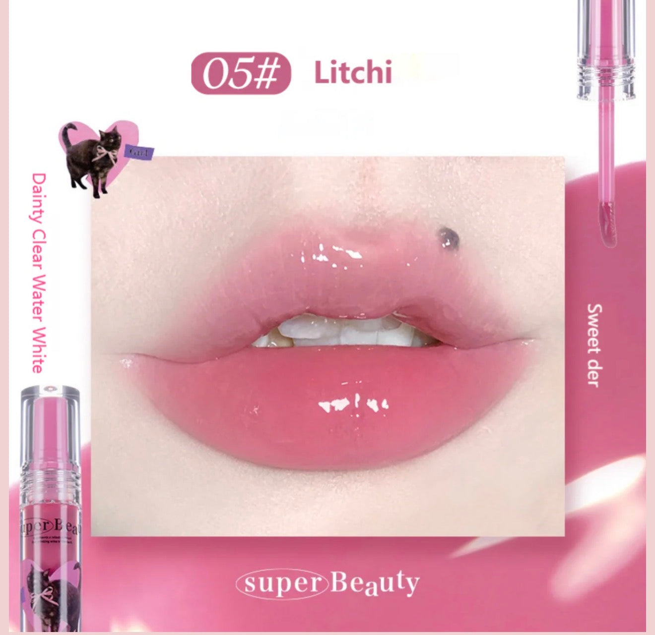 Flortte I Am Super Beauty Lip Gloss Serum | Bunni Beauty