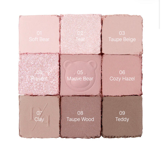 Dasique Eyeshadow Palette 29 Mauve Bear | Bunni Beauty