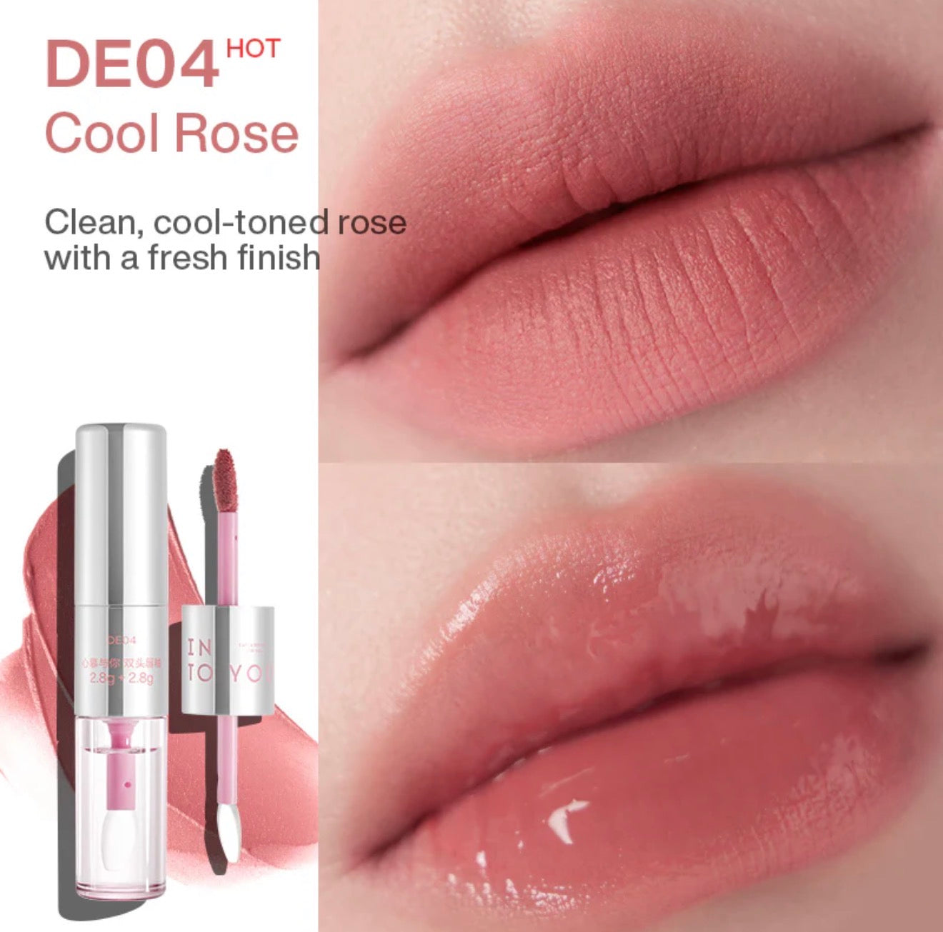 INTO YOU Duo Effect Lip Glaze | Bunni Beauty