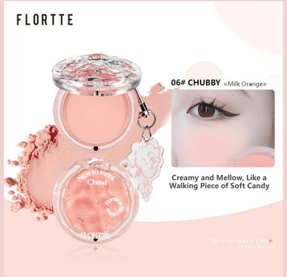 Flortte Nice To Meet Chu Powder Blush | Bunni Beauty