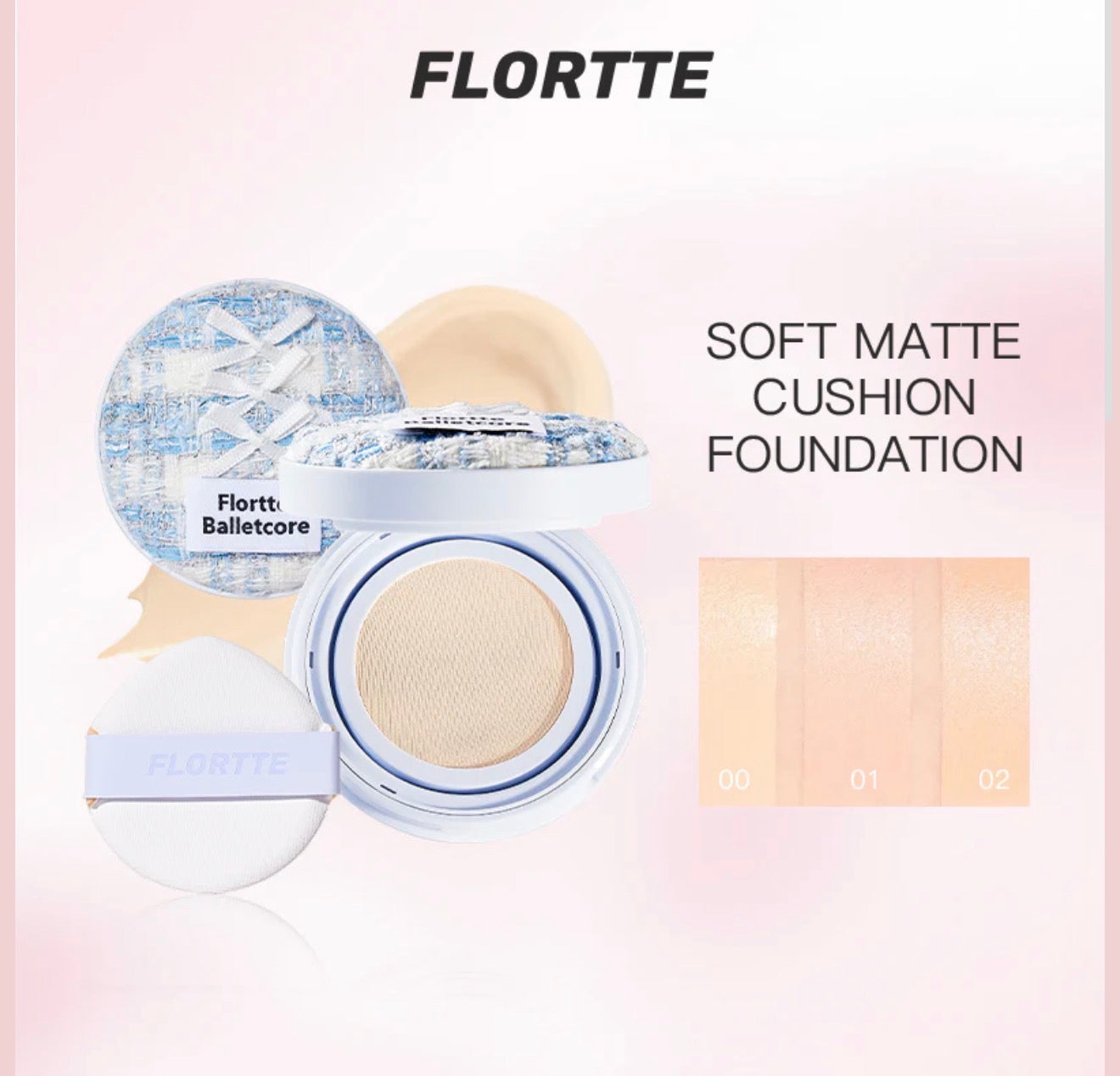 Flortte Ballet Veil Purity Cushion Foundation | Bunni Beauty
