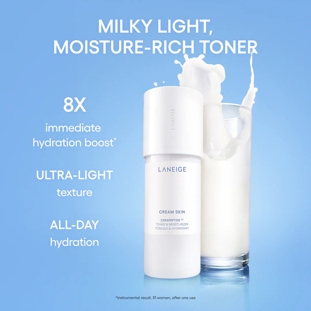 Laneige Cream Skin Toner & Moisturizer 170mL | Bunni Beauty