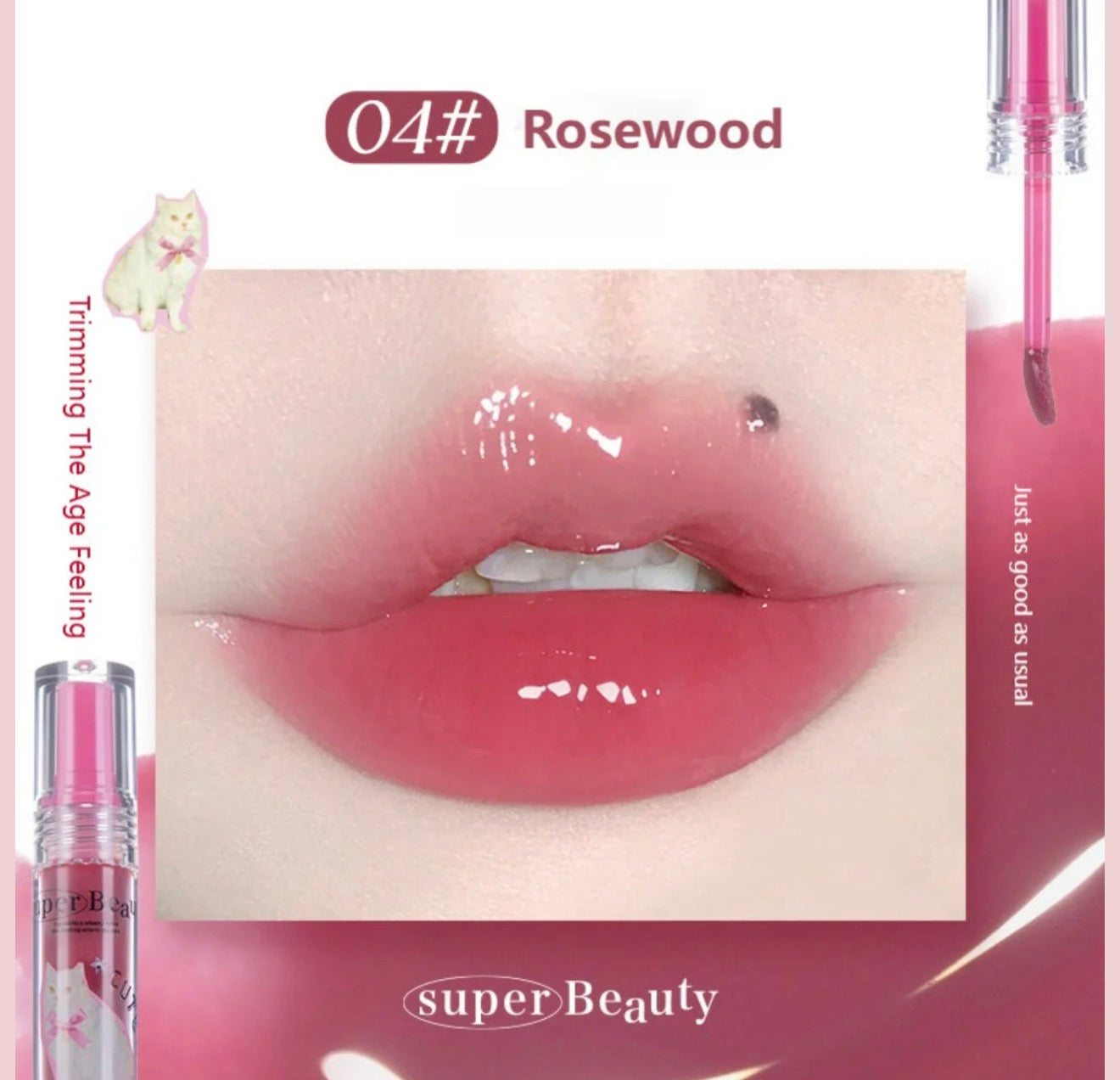 Flortte I Am Super Beauty Lip Gloss Serum | Bunni Beauty