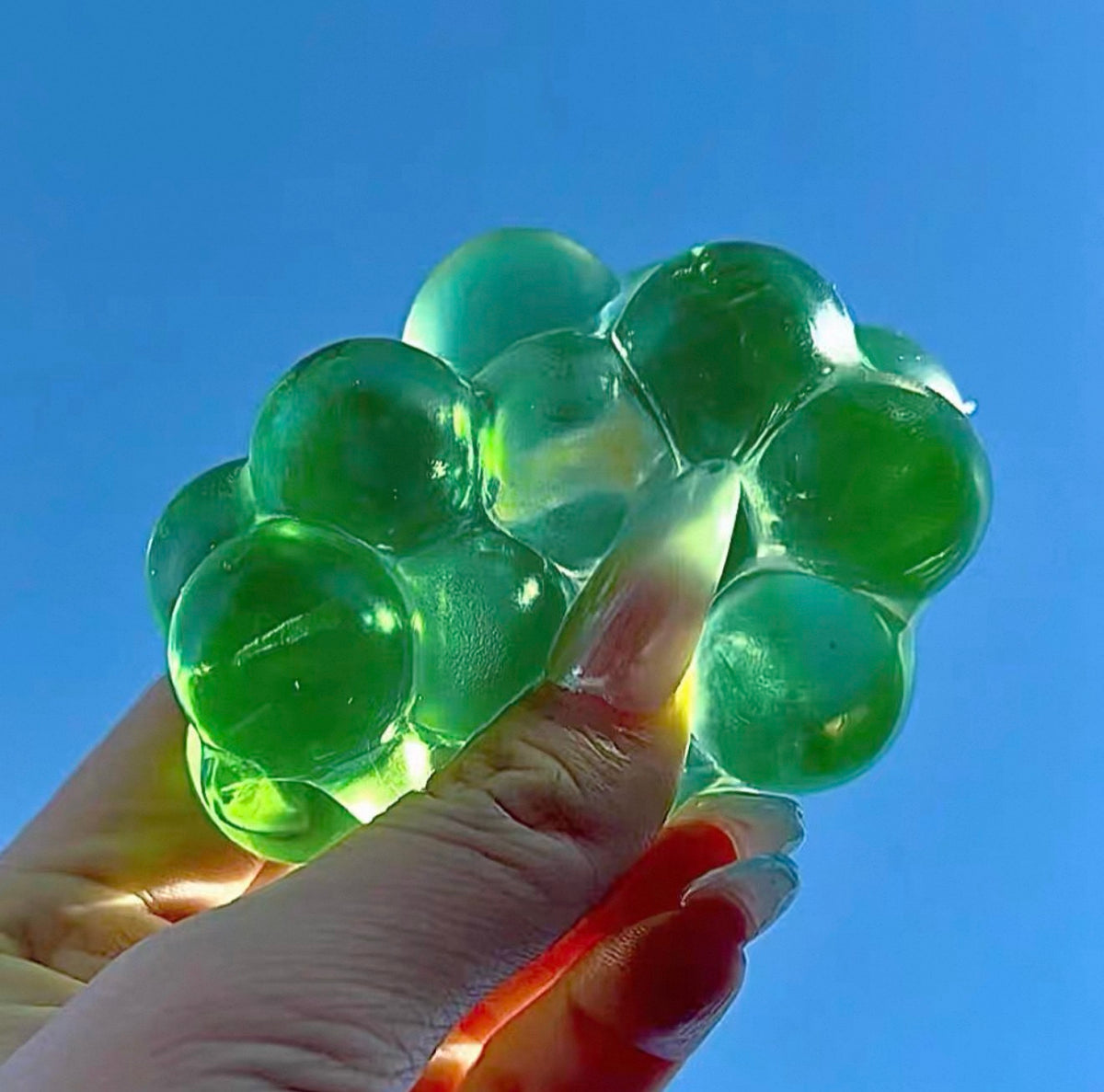 Crunchy Bead Squishy | Big Music Orbeez Ball Squishy | Soothing & Relaxing Sounds ASMR Fidget Toy | Bunni Beauty