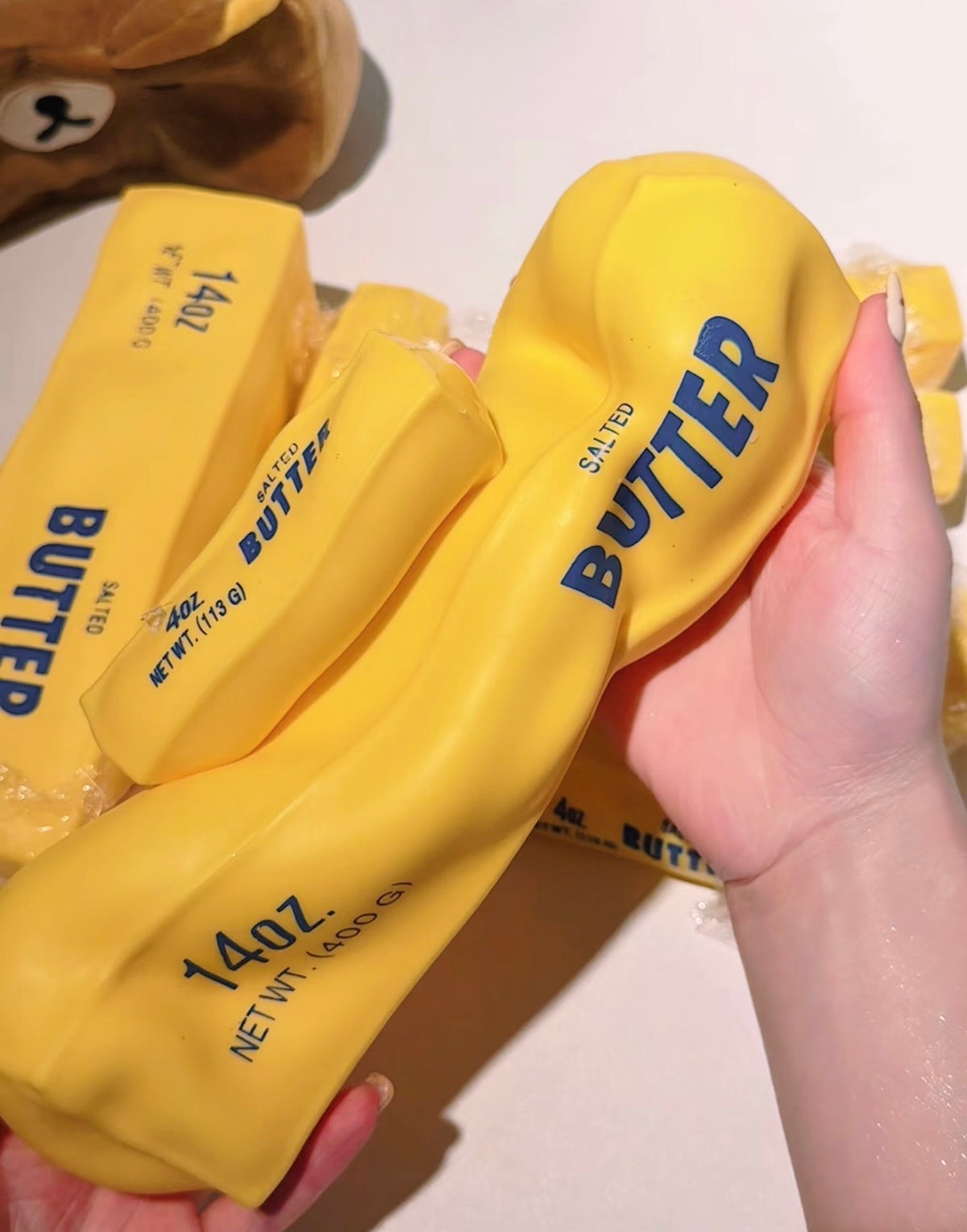Vaseline Filled Butter Squishy – Soft Sensory Toy | Bunni Beauty