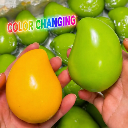 Color Changing Crunchy Mango Squishy