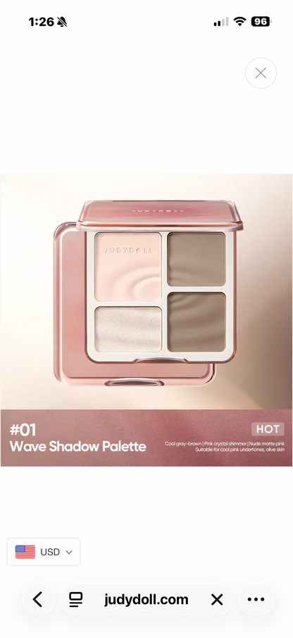 Judydoll 2 in 1 Highlighter Contour Palette | Bunni Beauty