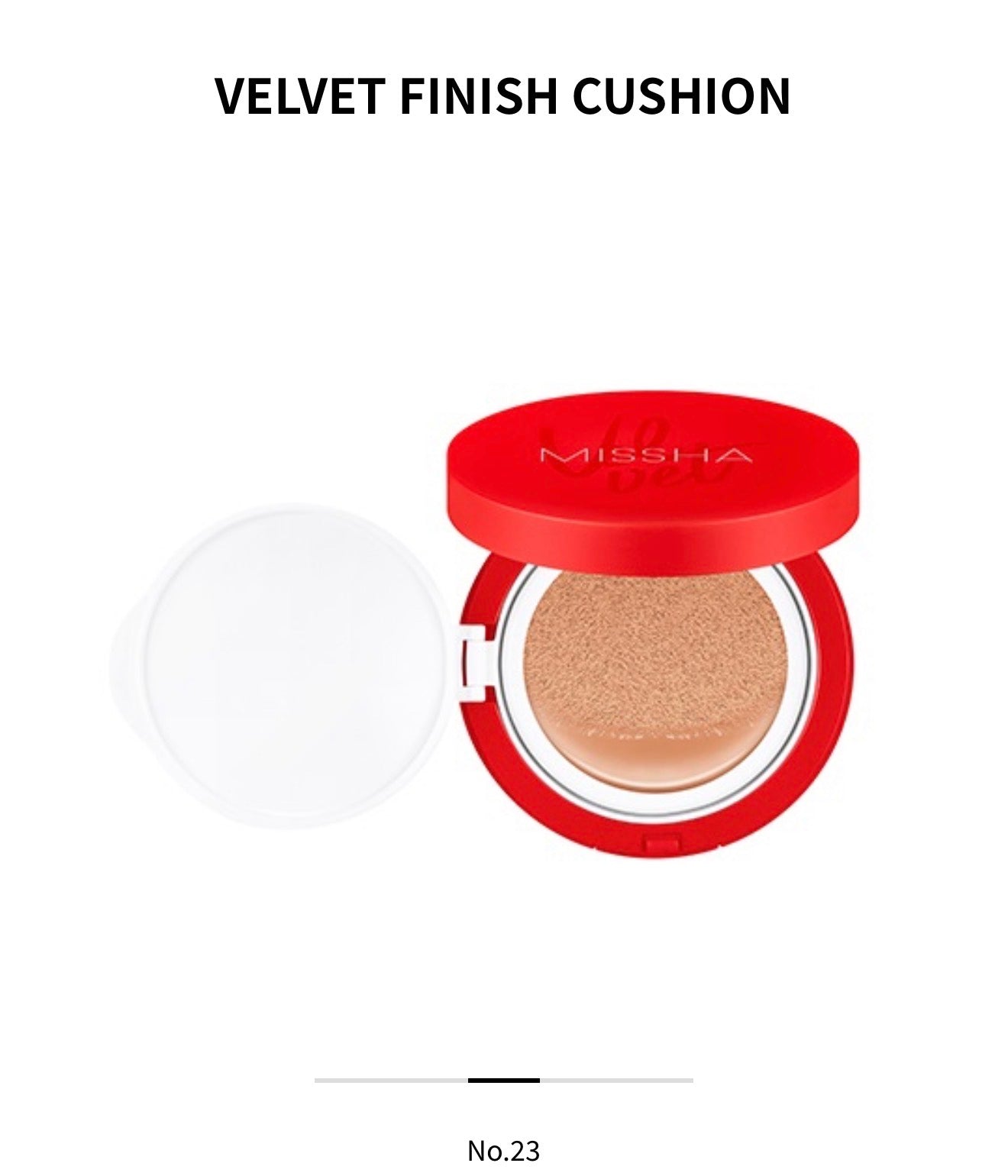 Missha Velvet Finish Cushion | Bunni Beauty