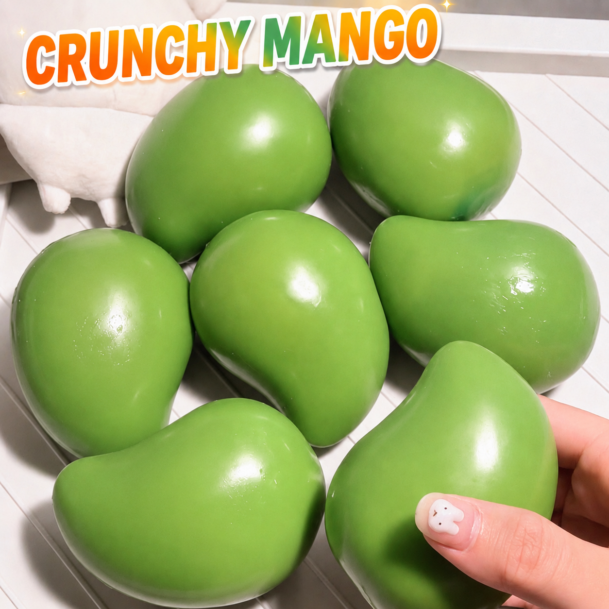Color Changing Crunchy Mango Squishy