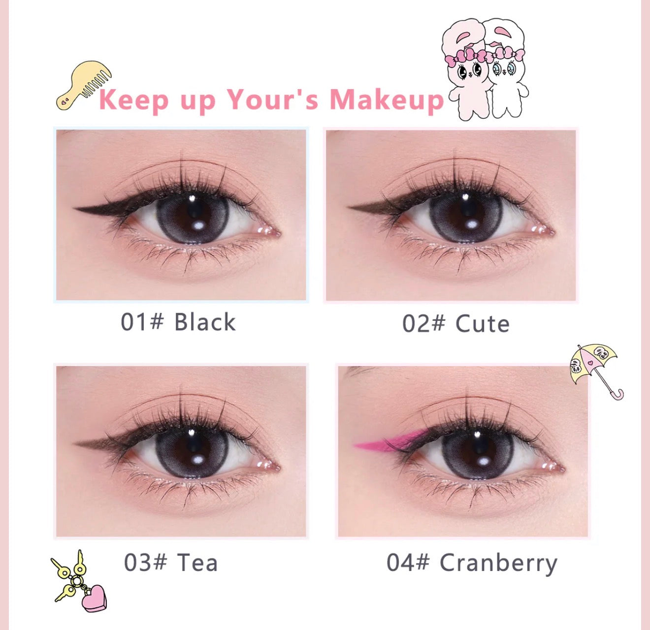 Flortte Esther Bunny Double-Ended Eyeliner | Bunni