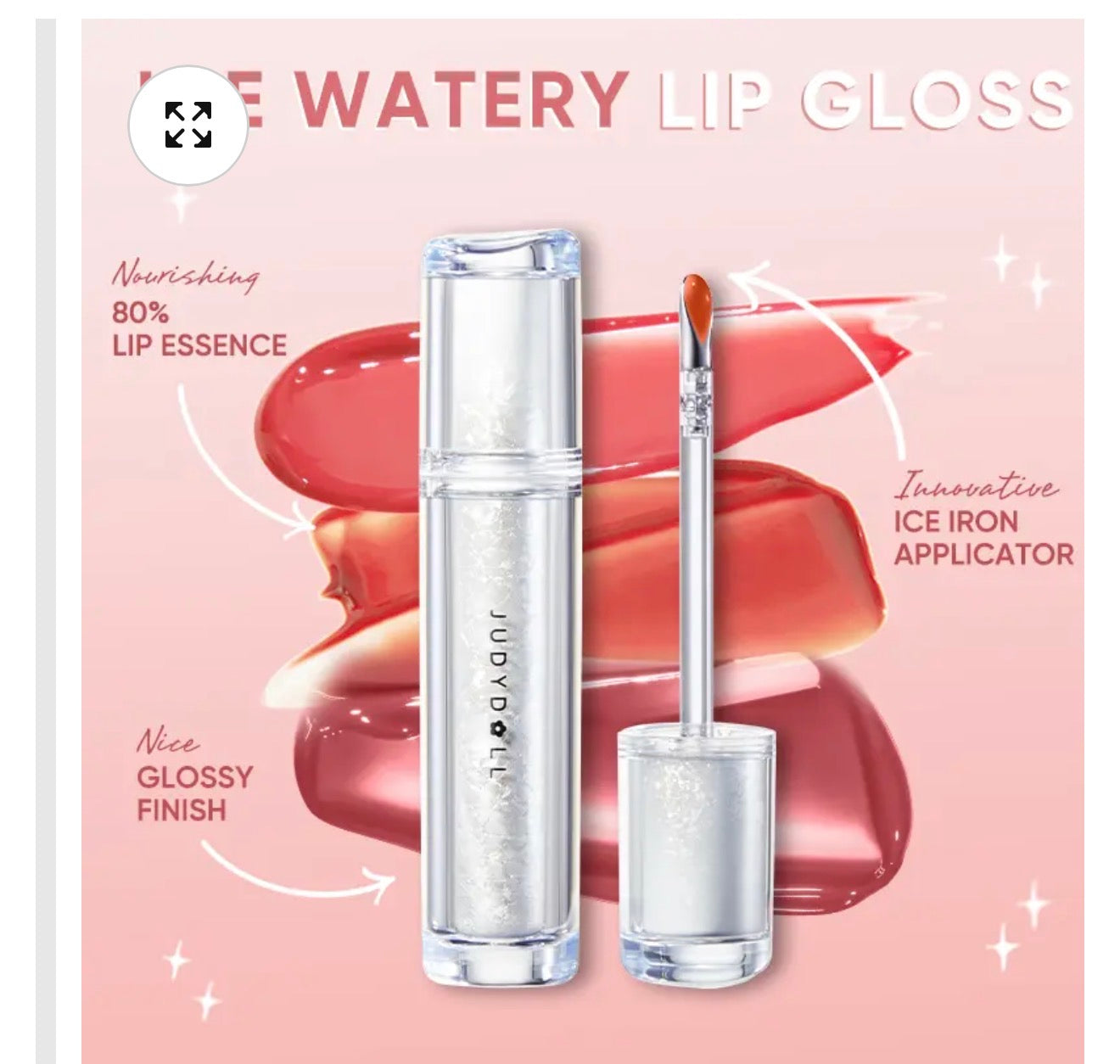 Judydoll Ice Watery Lip Gloss | Bunni Beauty