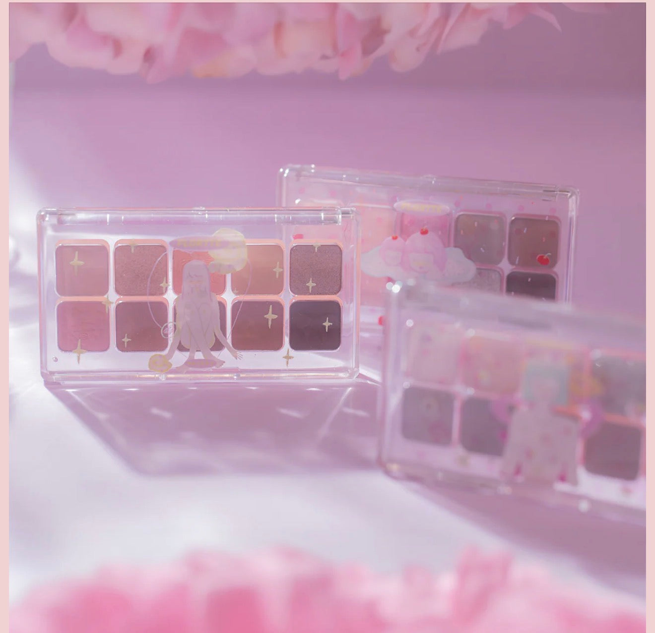 Flortte Wackky Series 10-Color Eyeshadow Palette | Bunni