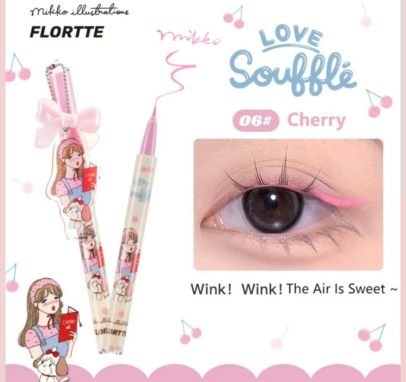 FLORTTE Mikko Wink Wink Liquid Eyeliner | Bunni Beauty