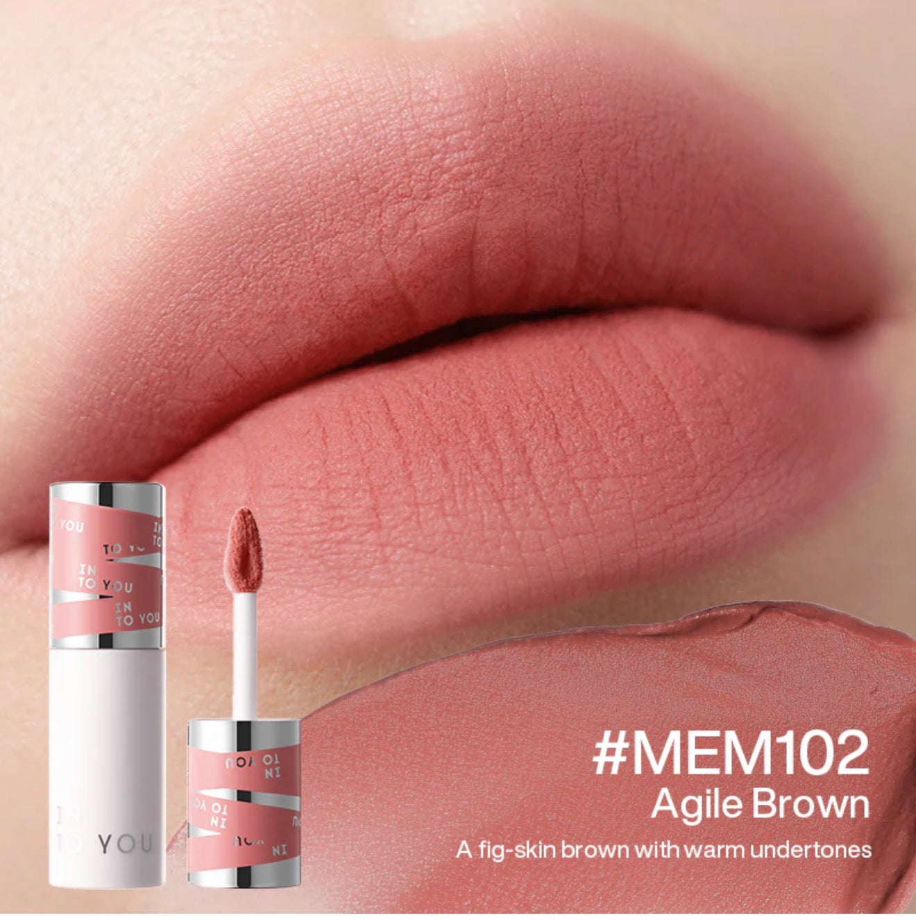 INTO YOU Shero Super Matte Lip & Cheek Mud 2.0 | Bunni