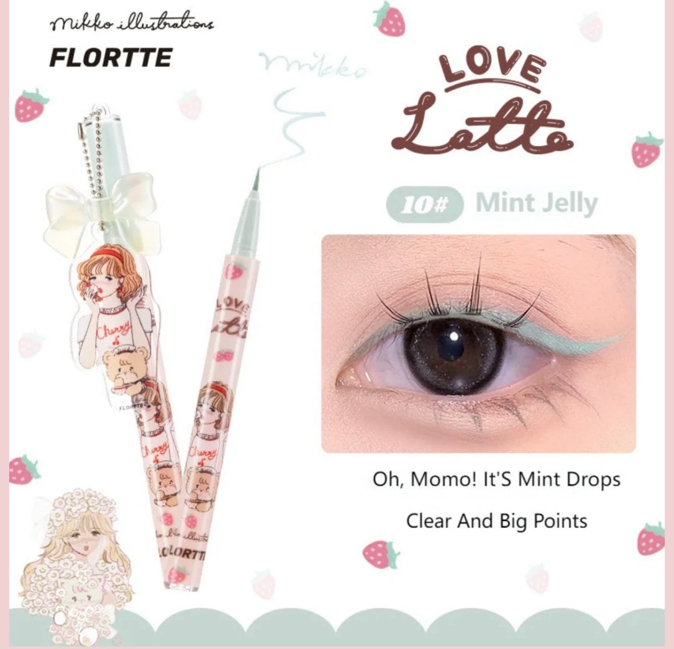 FLORTTE Mikko Wink Wink Liquid Eyeliner | Bunni Beauty