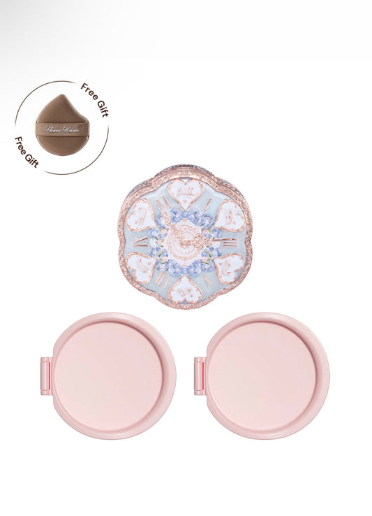 FlowerKnows Bunny Garden Cushion Cream Foundation (with 2 Refills)