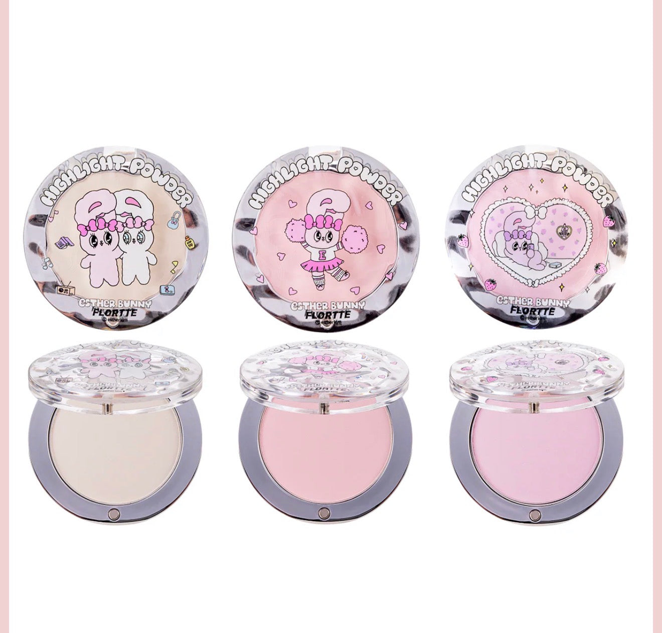 Flortte Esther Bunny Single-Colour Highlighter | Bunni Beauty