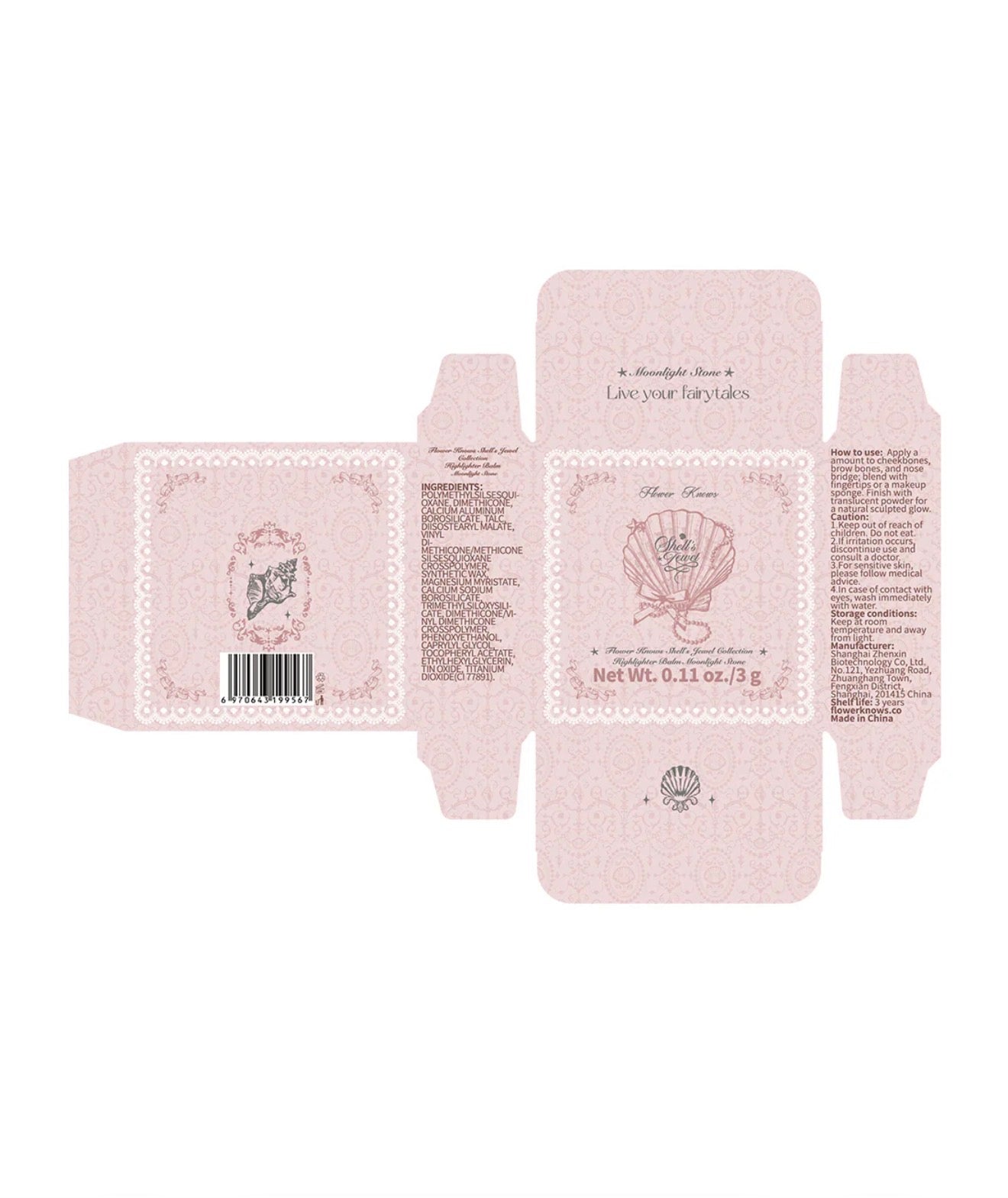 FlowerKnows Shell’s Jewel Highlighter Balm | Bunni Beauty