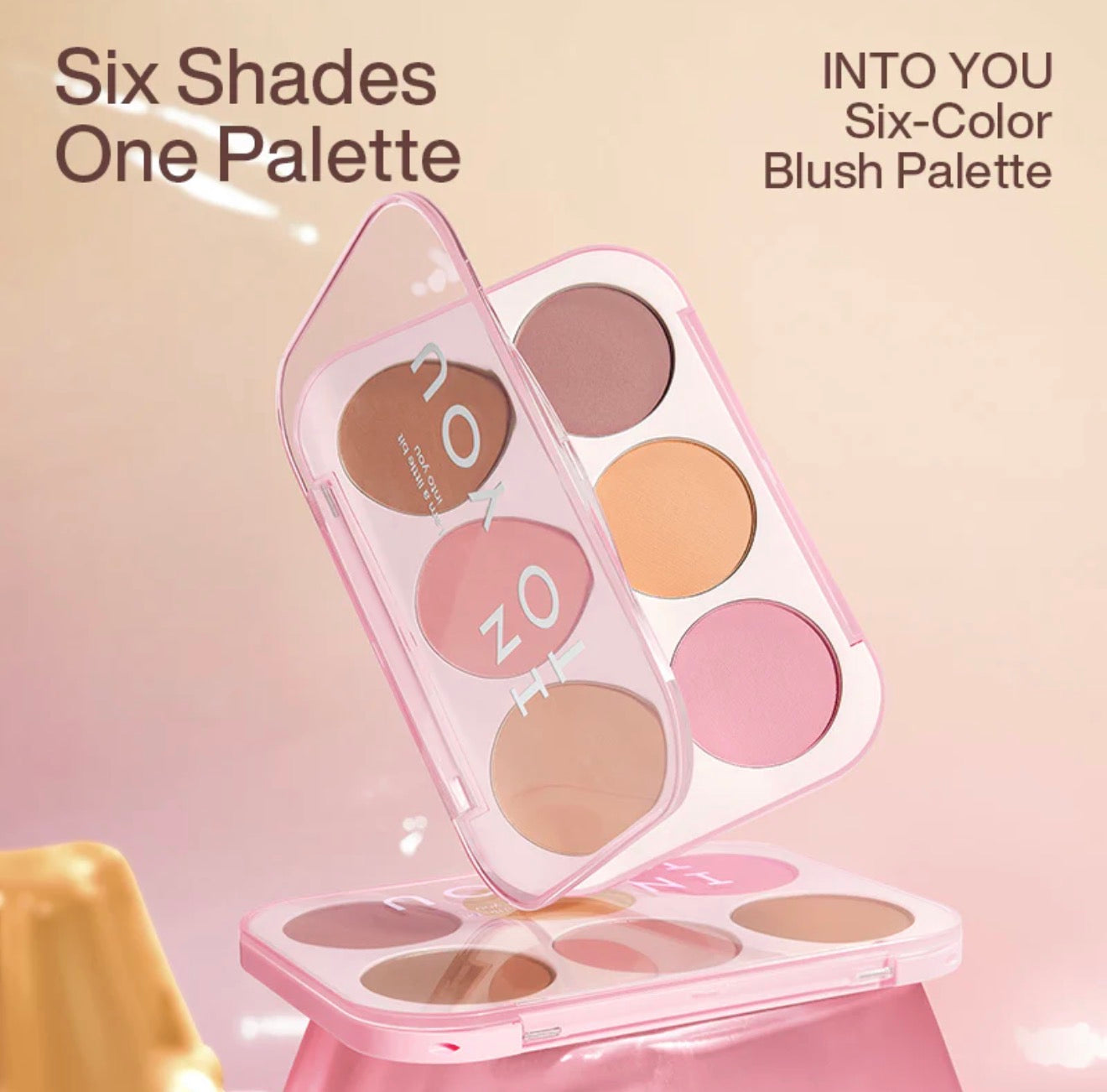 INTO YOU Six-Color Blush Palette | Bunni Beauty