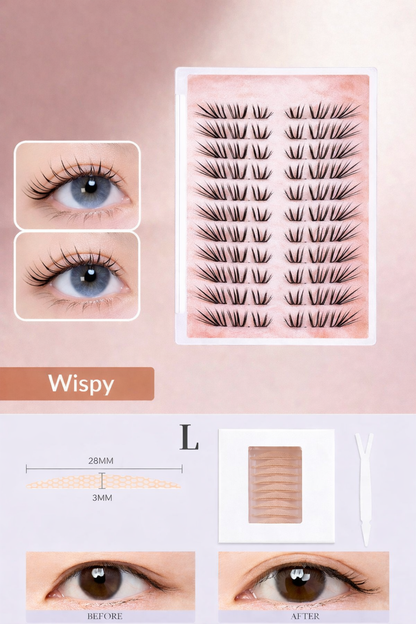 Double Eyelid Lash Set | Bunni Beauty
