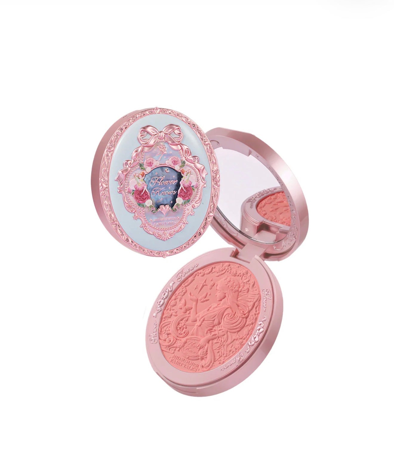 FlowerKnows Midsummer Fairytales Velvet Embossed Blush | Bunni Beauty