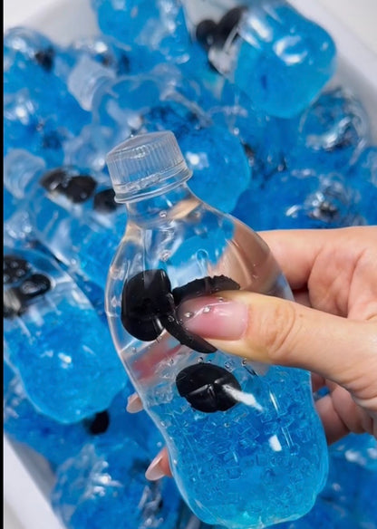 Blueberry Soda Bottle Squishy Toy