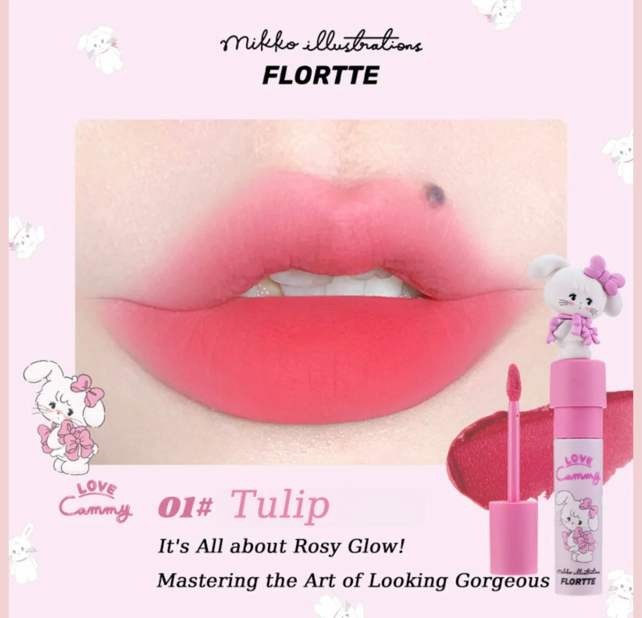 FLORTTE Mikko Lip Cream | Bunni Beauty
