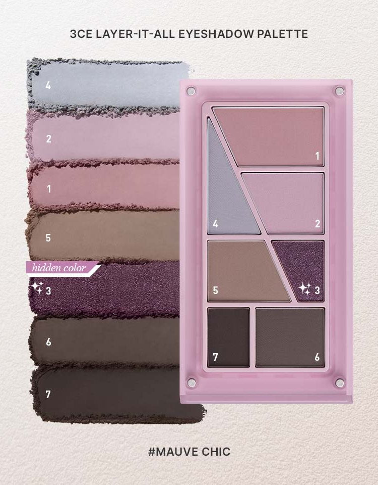 3CE Layer-It-All Eyeshadow Palette | Bunni Beauty