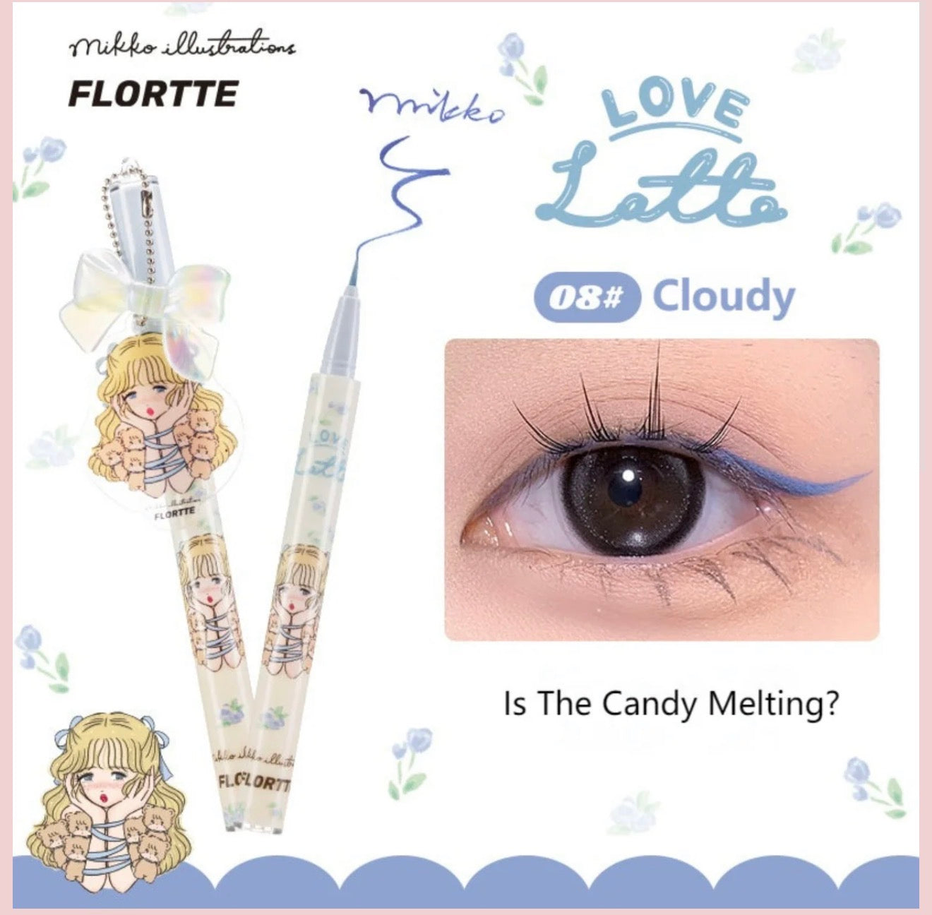 FLORTTE Mikko Wink Wink Liquid Eyeliner | Bunni Beauty
