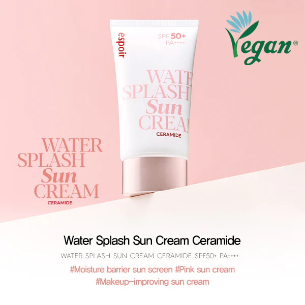 Espoir Water Splash Sun Cream Ceramide 60ml SPF50+ PA+++| Bunni Beauty